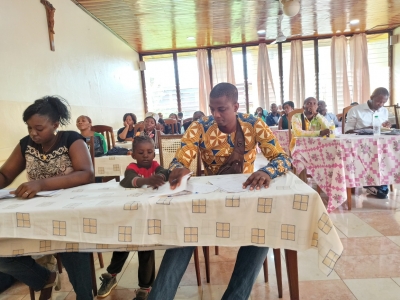 Récollections des Fiancés 2021 (Centre Jean XXII de Mvolyé)_11